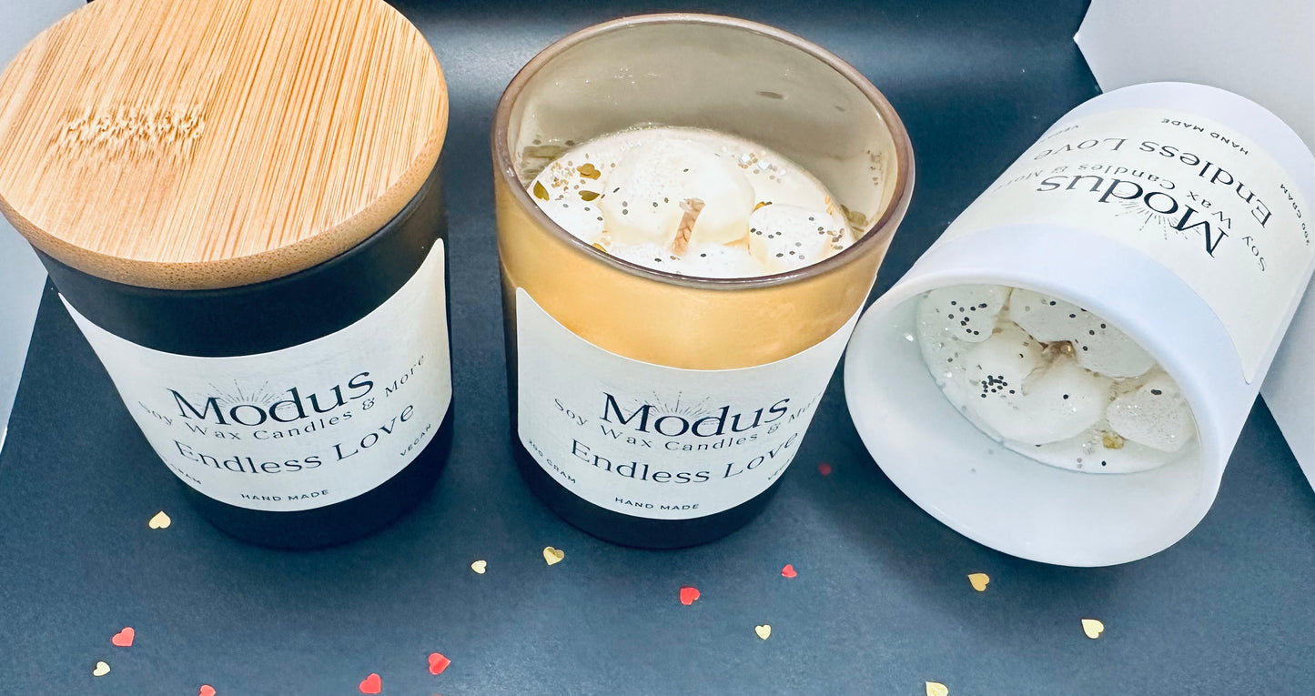 Endless Love Soy Wax Kaars - Modus Candles & More