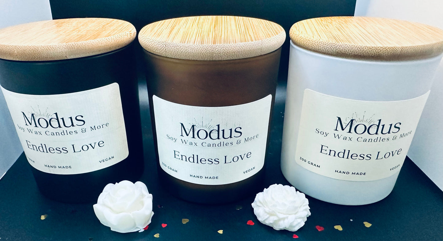 Endless Love Soy Wax Kaars - Modus Candles & More