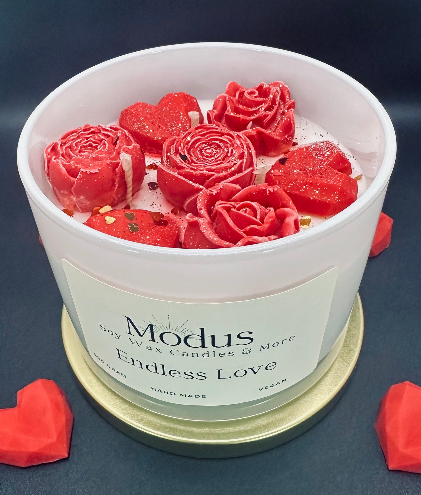 Endless love Soy Wax Kaars 500 gram - Modus Candles & More
