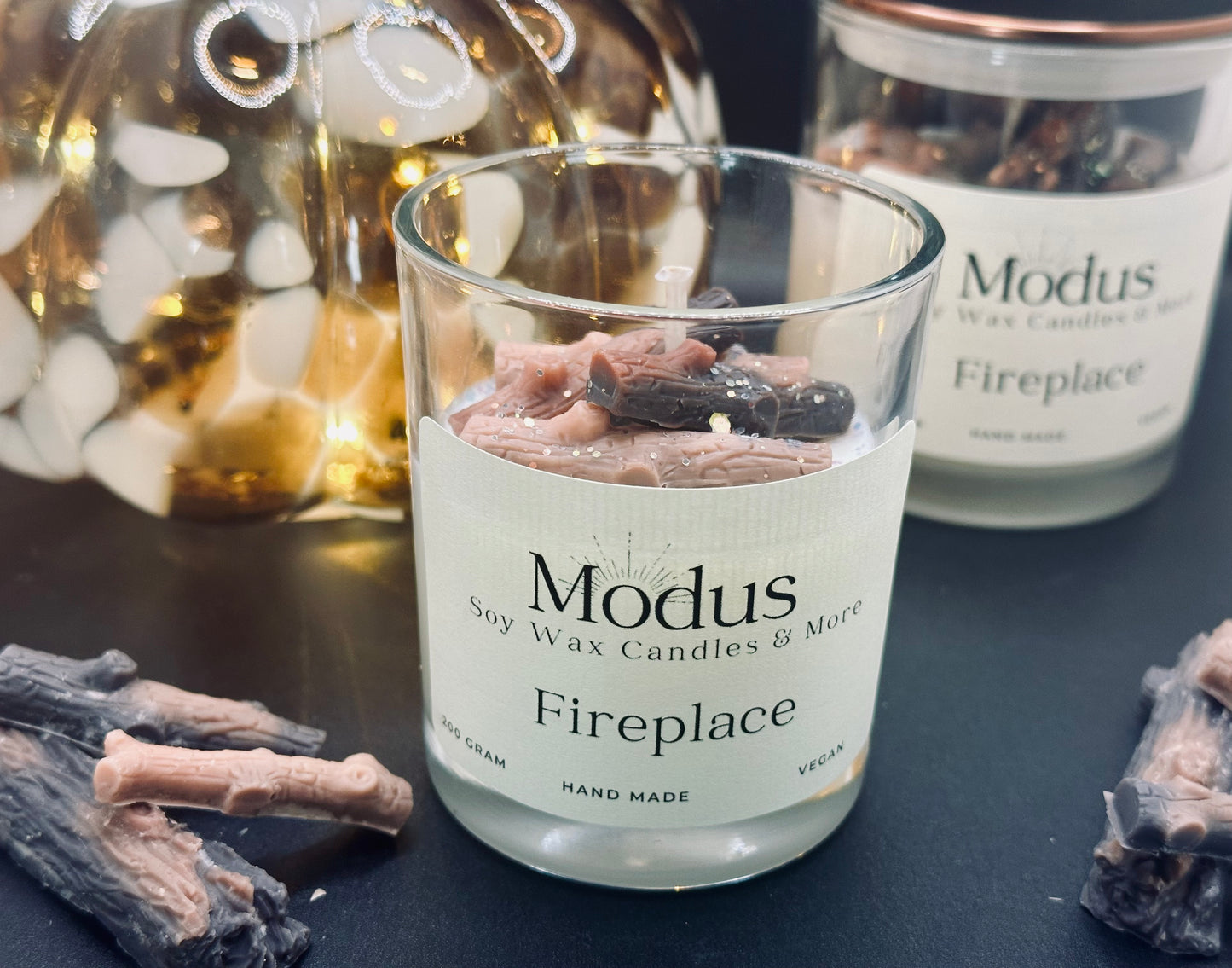 Fireplace Sojawax Kaars - Modus Candles & More