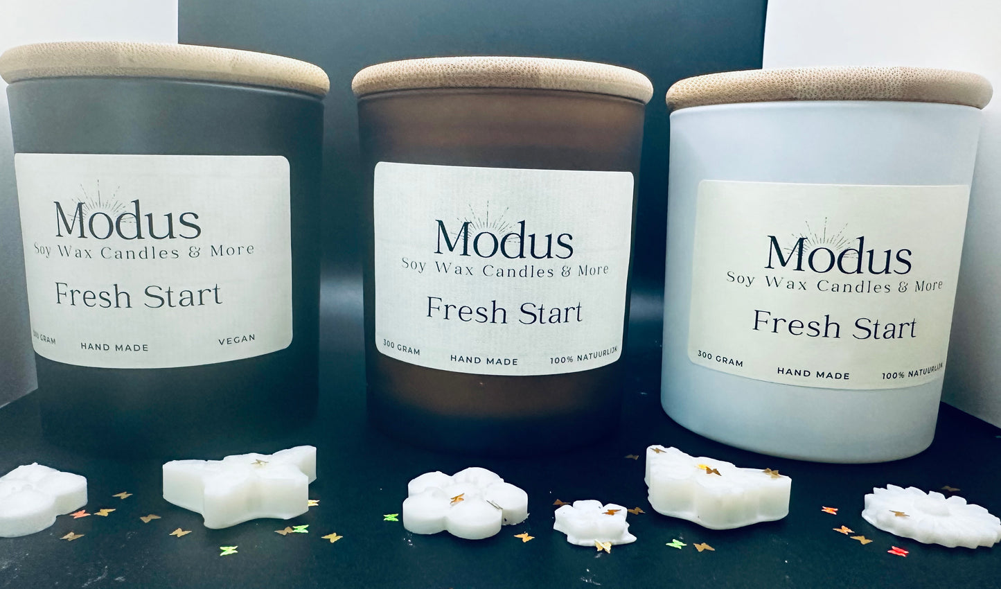 Fresh start Soy Wax Kaars - Modus Candles & More