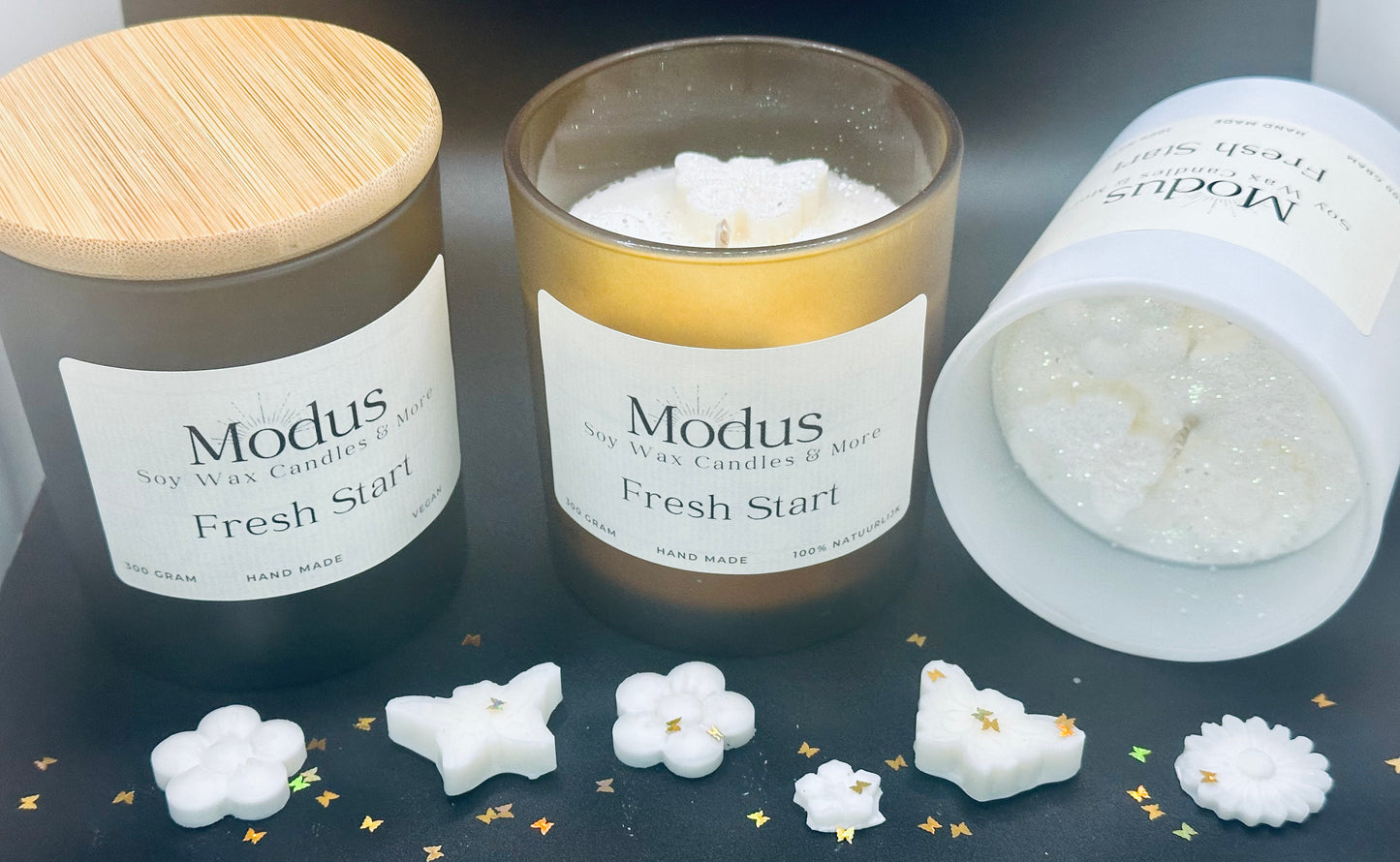 Fresh start Soy Wax Kaars - Modus Candles & More
