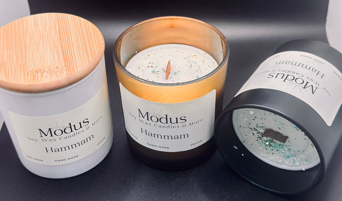 Hammam Soy Wax Kaars - Modus Candles & More