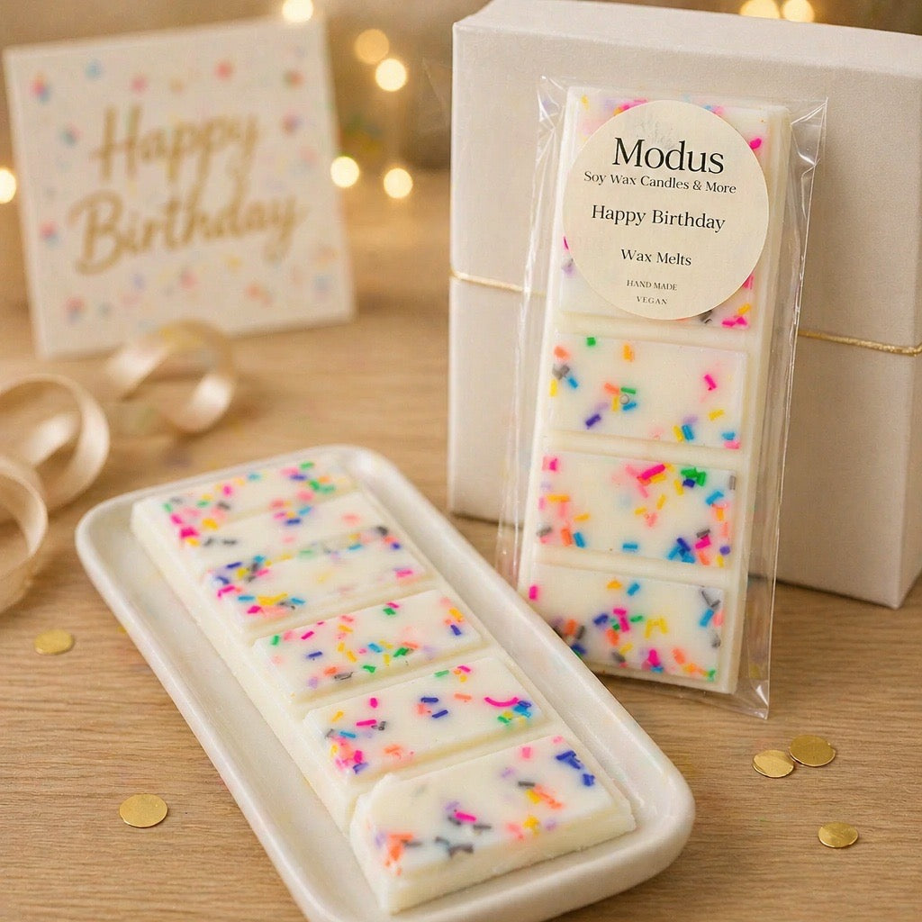 Happy Birthday Waxmelts - Modus Candles & More