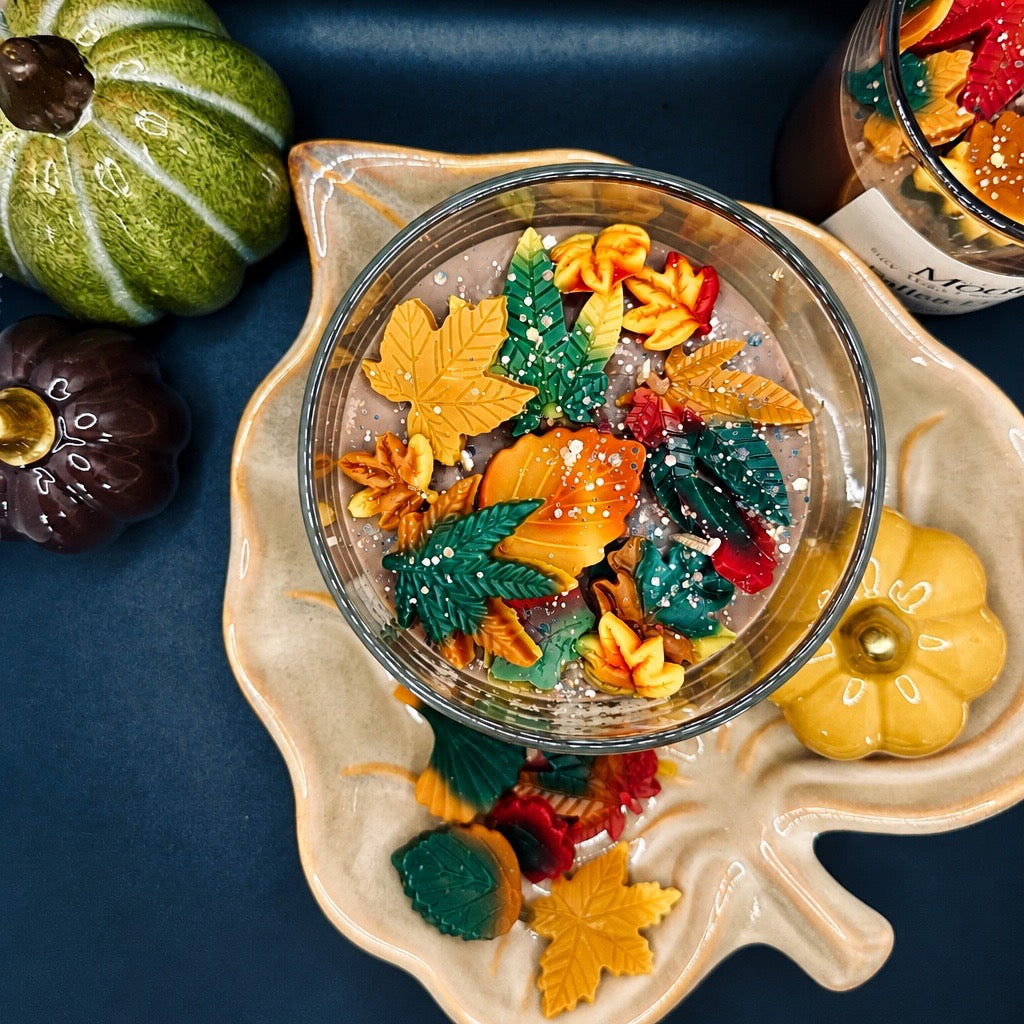 Fallen Leaves Sojawas Kaars - Modus Candles & More