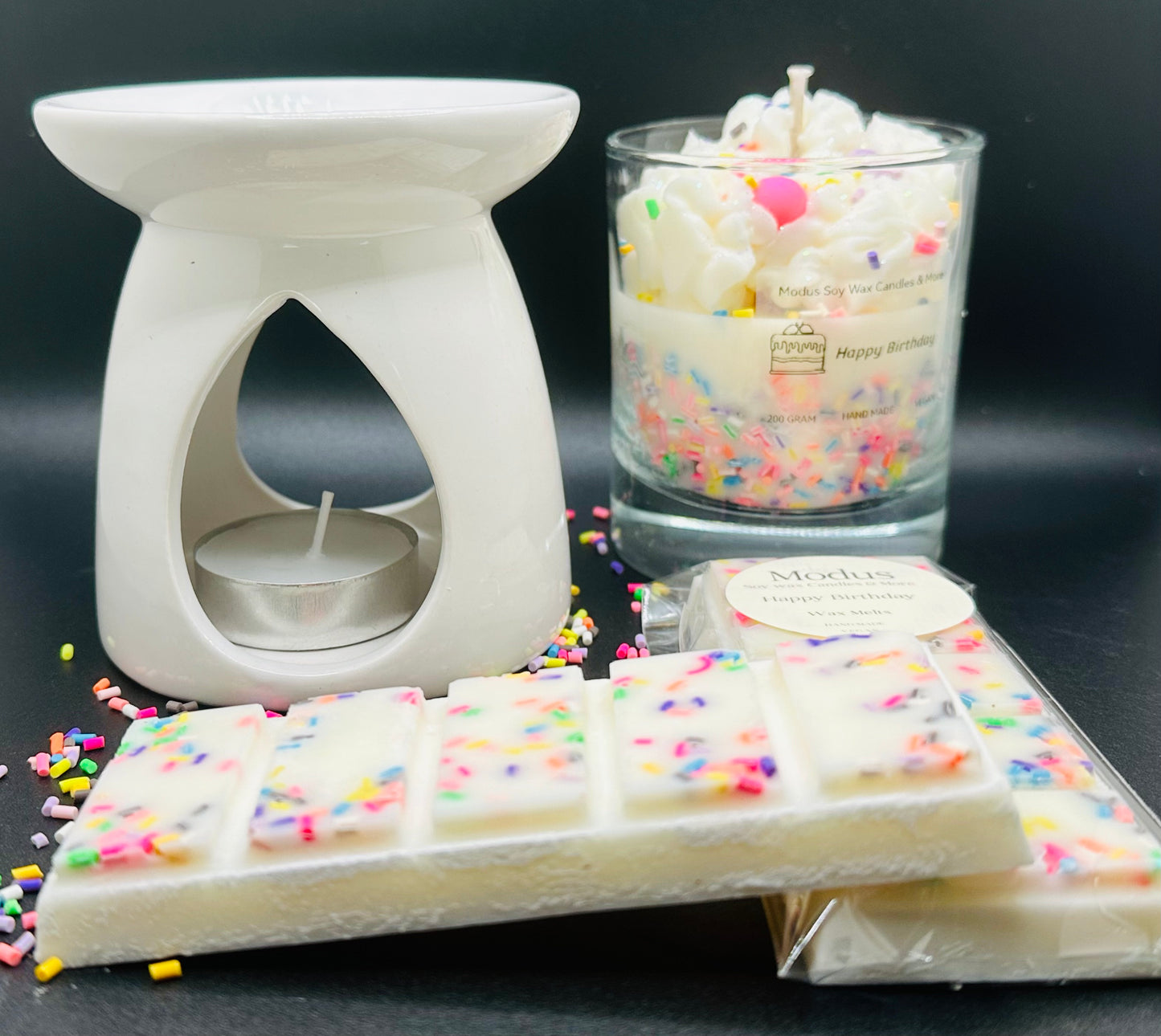 Happy Birthday Wax Melts - Modus Candles & More