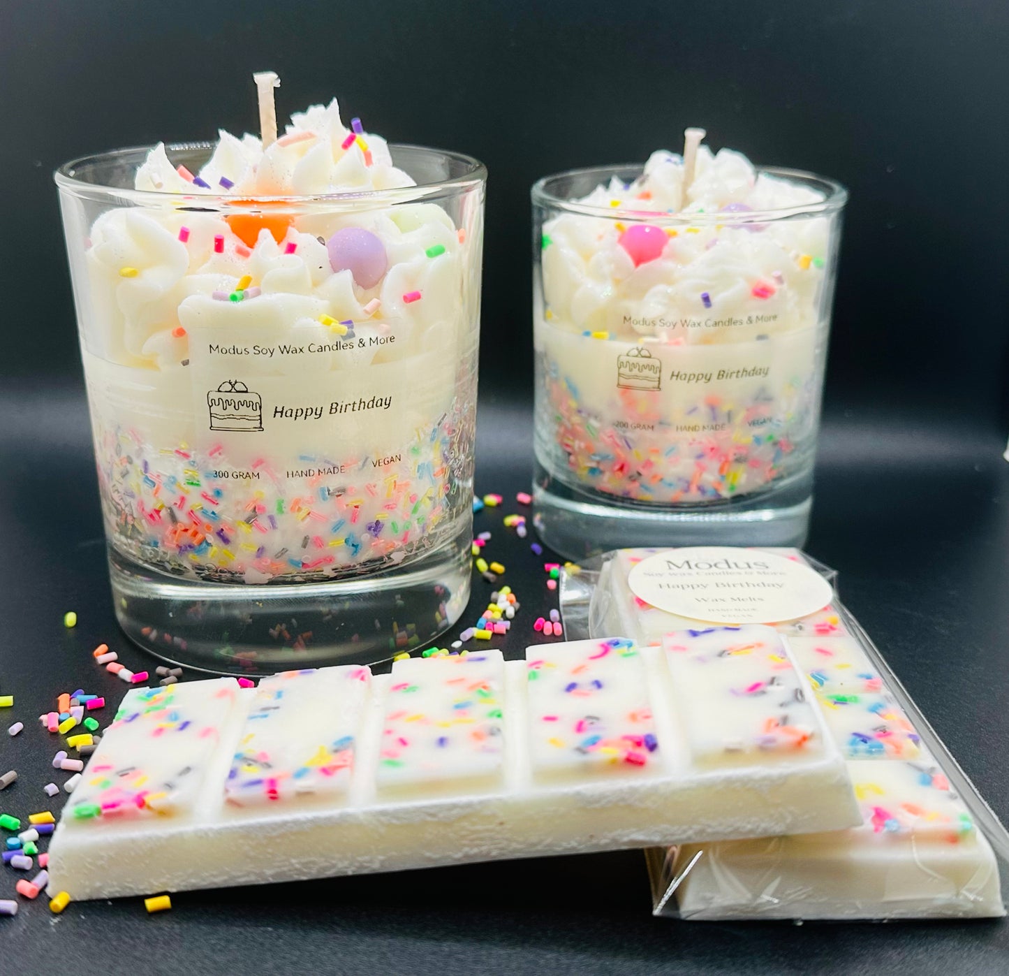 Happy Birthday Wax Melts - Modus Candles & More