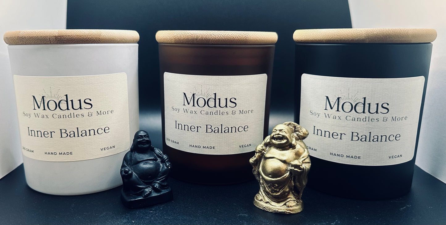 Inner Balance Soy Wax Kaars - Modus Candles & More