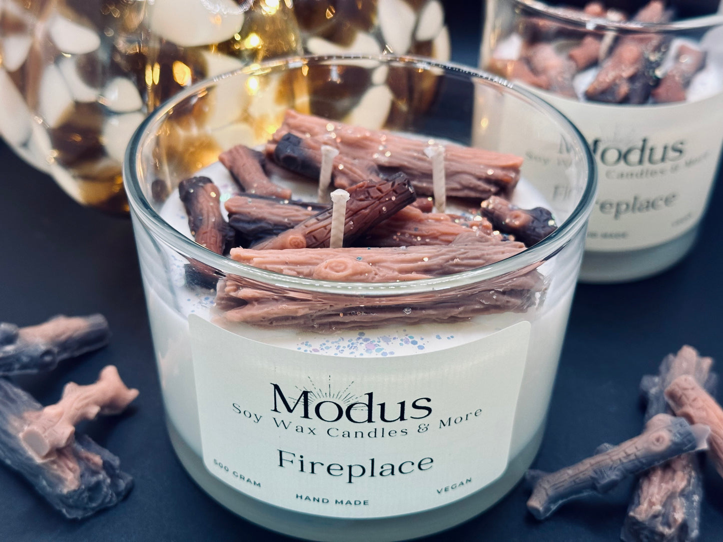 Fireplace Sojawax Kaars - Modus Candles & More