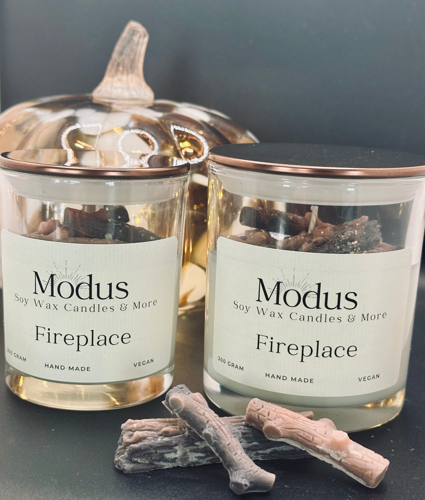 Fireplace Sojawax Kaars - Modus Candles & More