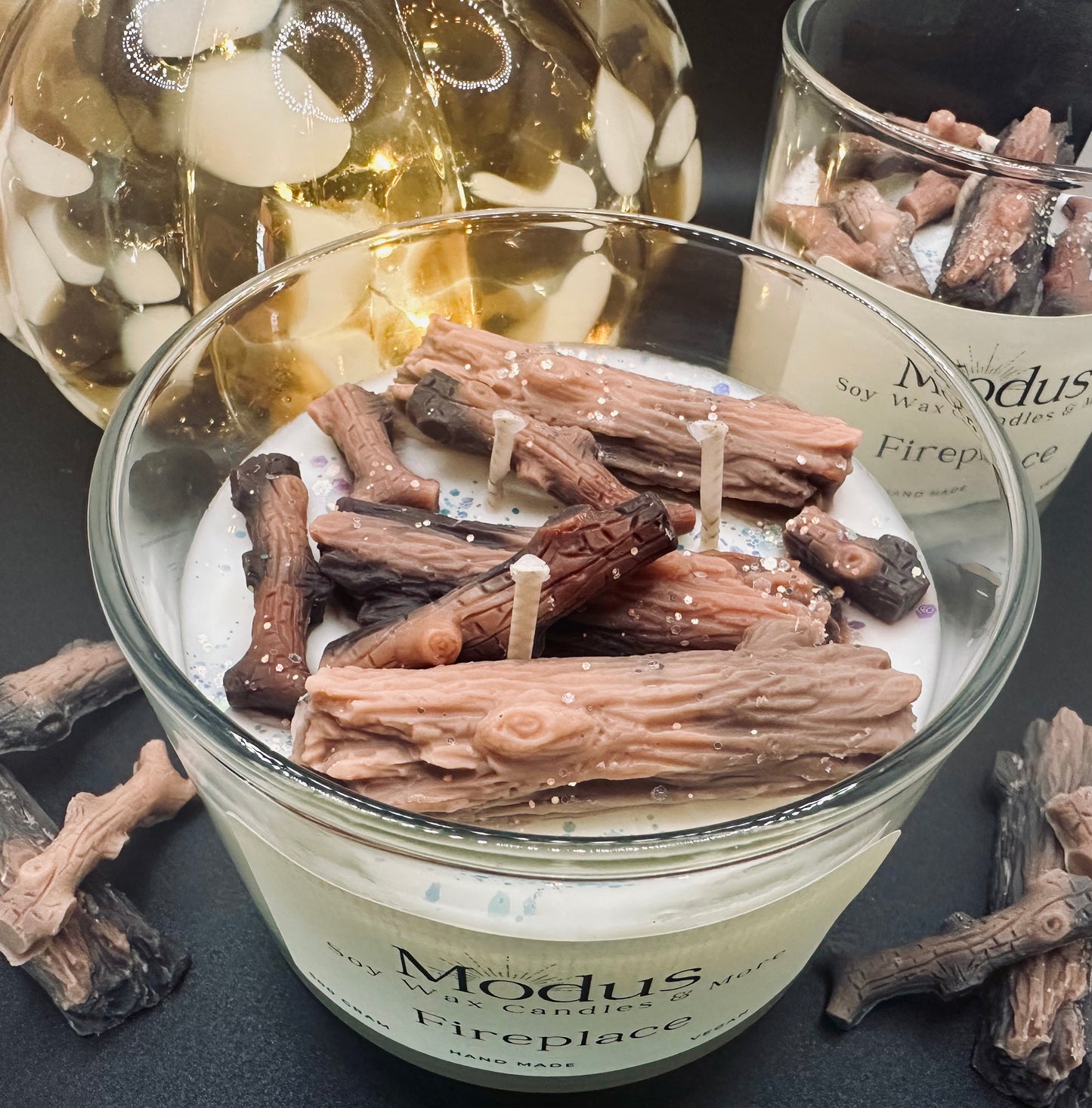 Fireplace Sojawax Kaars - Modus Candles & More