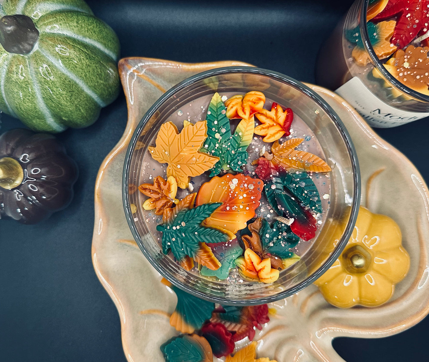 Fallen Leaves Sojawax Kaars - Modus Candles & More