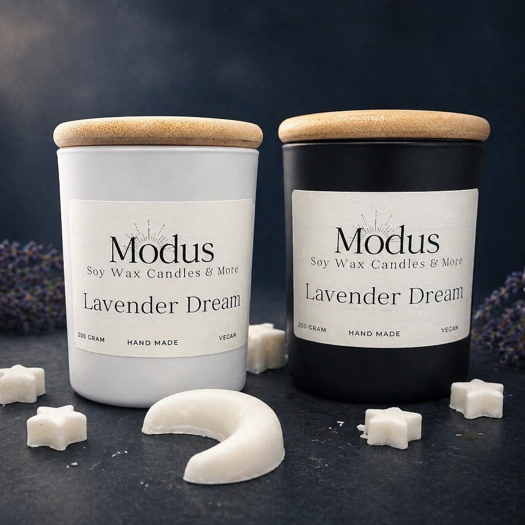 Lavender Dream Sojawas Kaars - Modus Candles & More