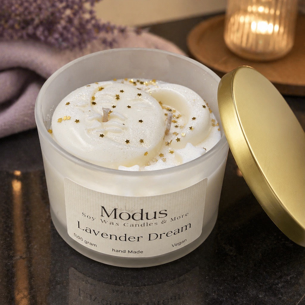 Lavender Dream Sojawas Kaars - Modus Candles & More