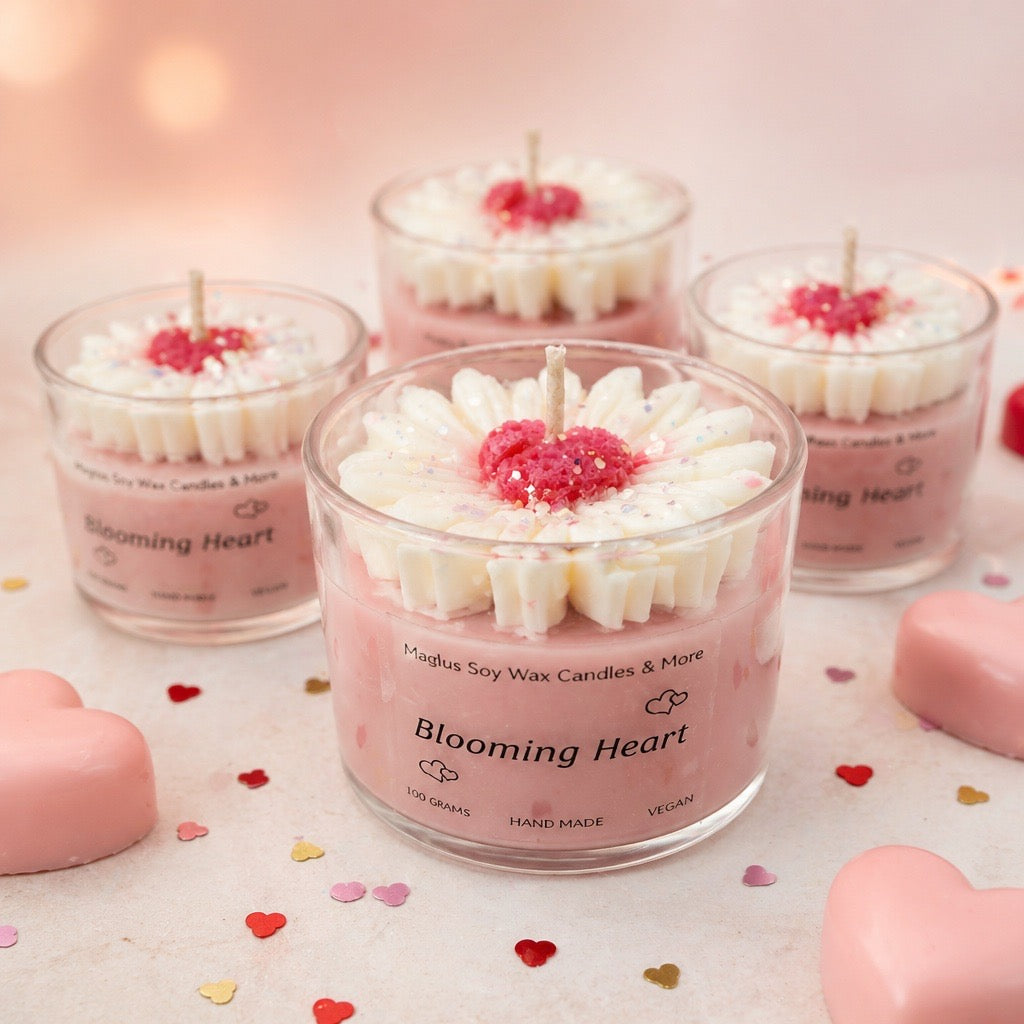 Blooming Heart sojawas geurkaars - Modus Candles & More