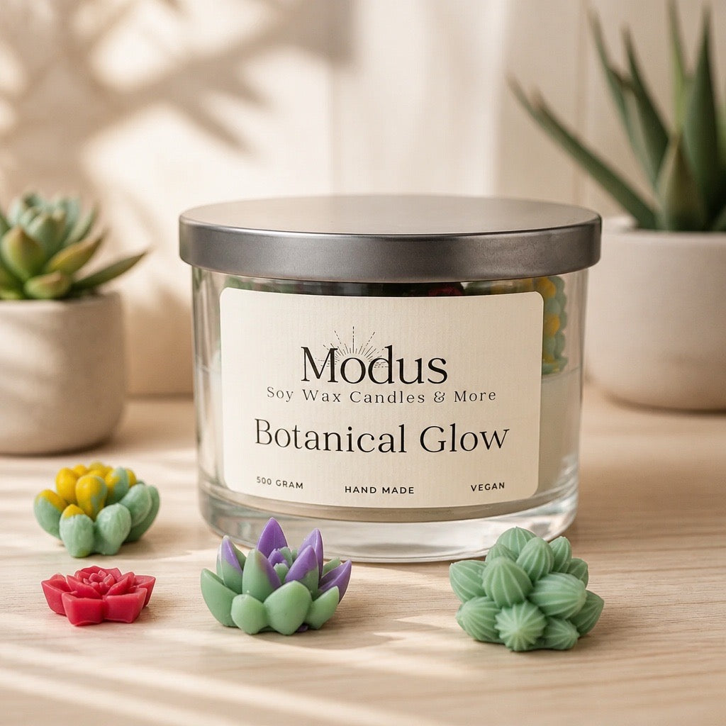 Botanical Glow sojawas geurkaars.