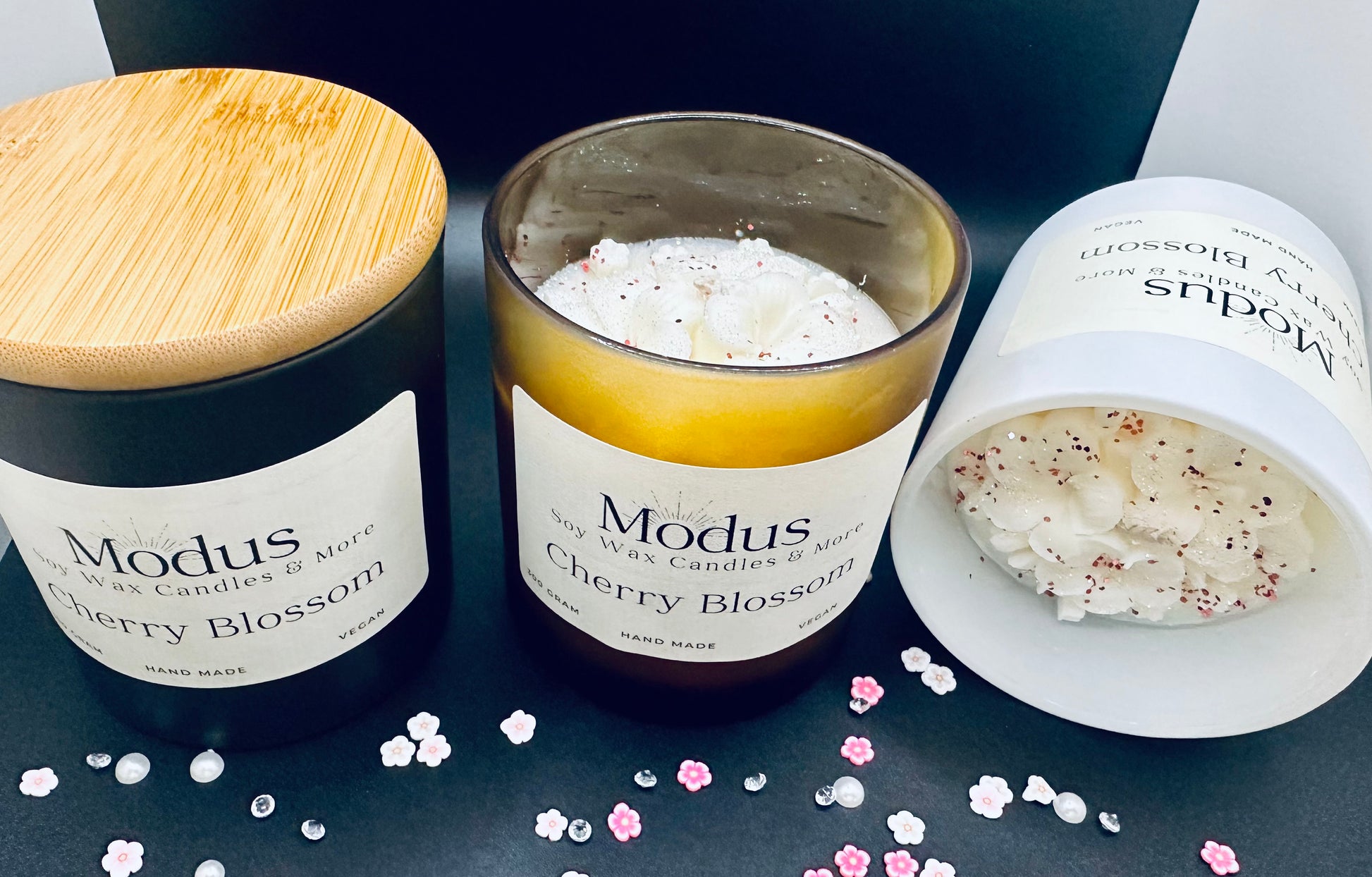 Cherry Blossom Soy Wax Kaars - Modus Candles & More