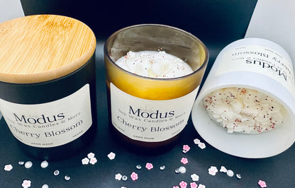 Cherry Blossom Soy Wax Kaars - Modus Candles & More