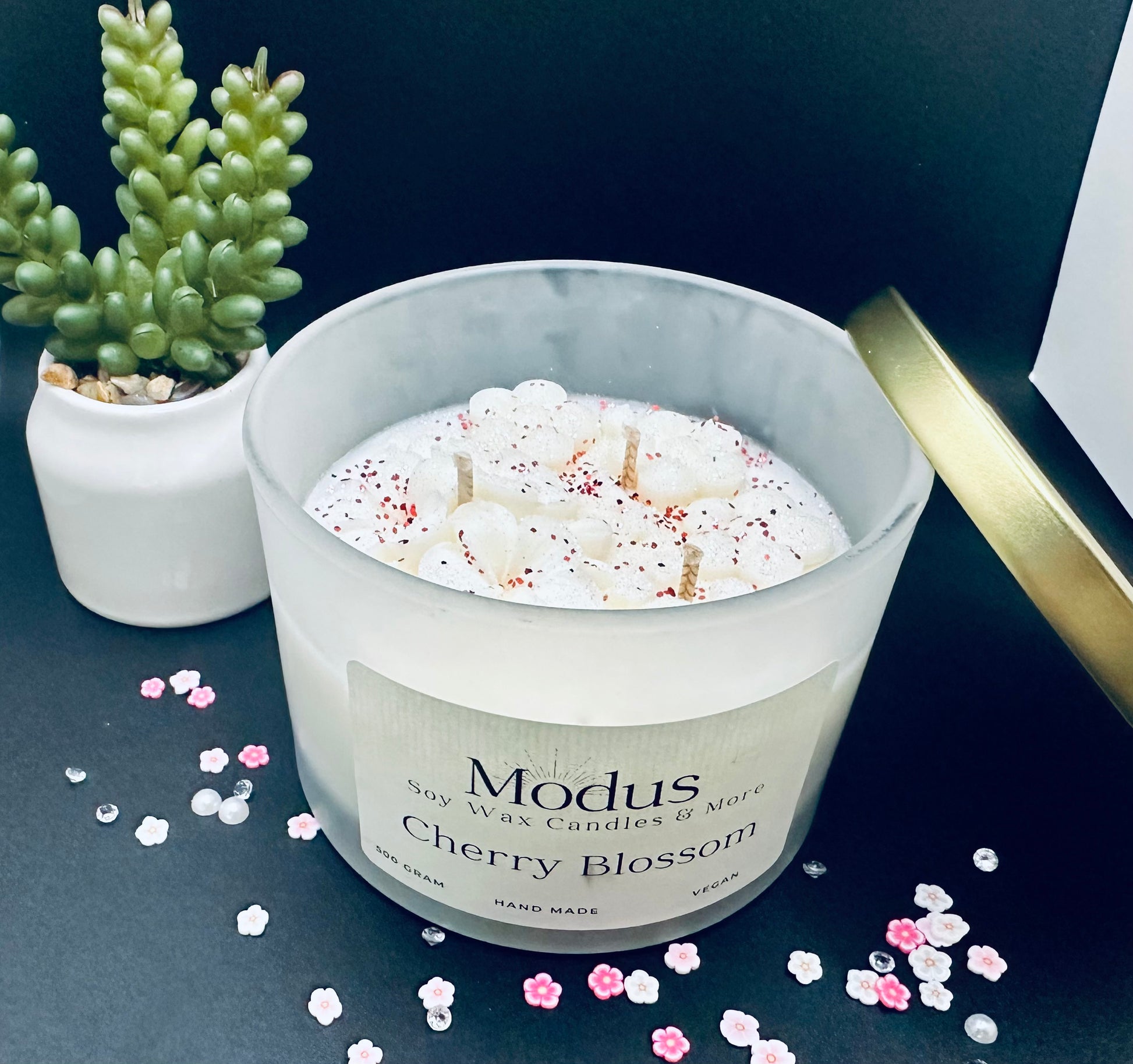 Cherry Blossom Soy Wax Kaars - Modus Candles & More