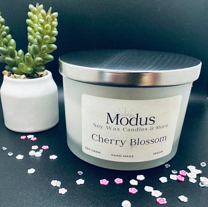 Cherry Blossom Soy Wax Kaars - Modus Candles & More