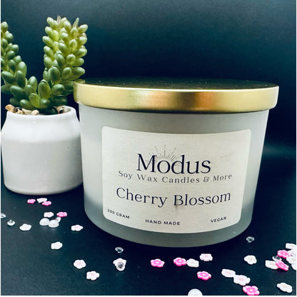 Cherry Blossom Soy Wax Kaars - Modus Candles & More