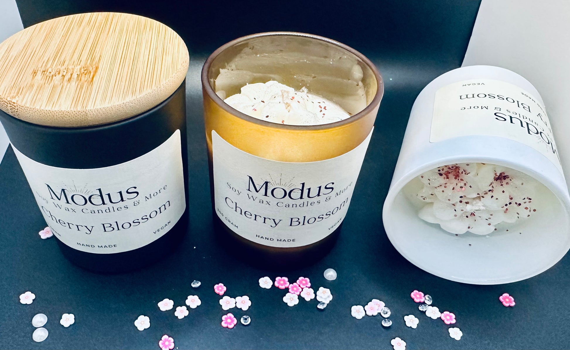 Cherry Blossom Soy Wax Kaars - Modus Candles & More