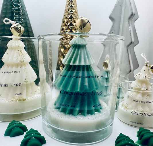 Christmas Tree sojawas geurkaars