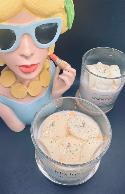 Citronella Soy Wax Kaars - Modus Candles & More