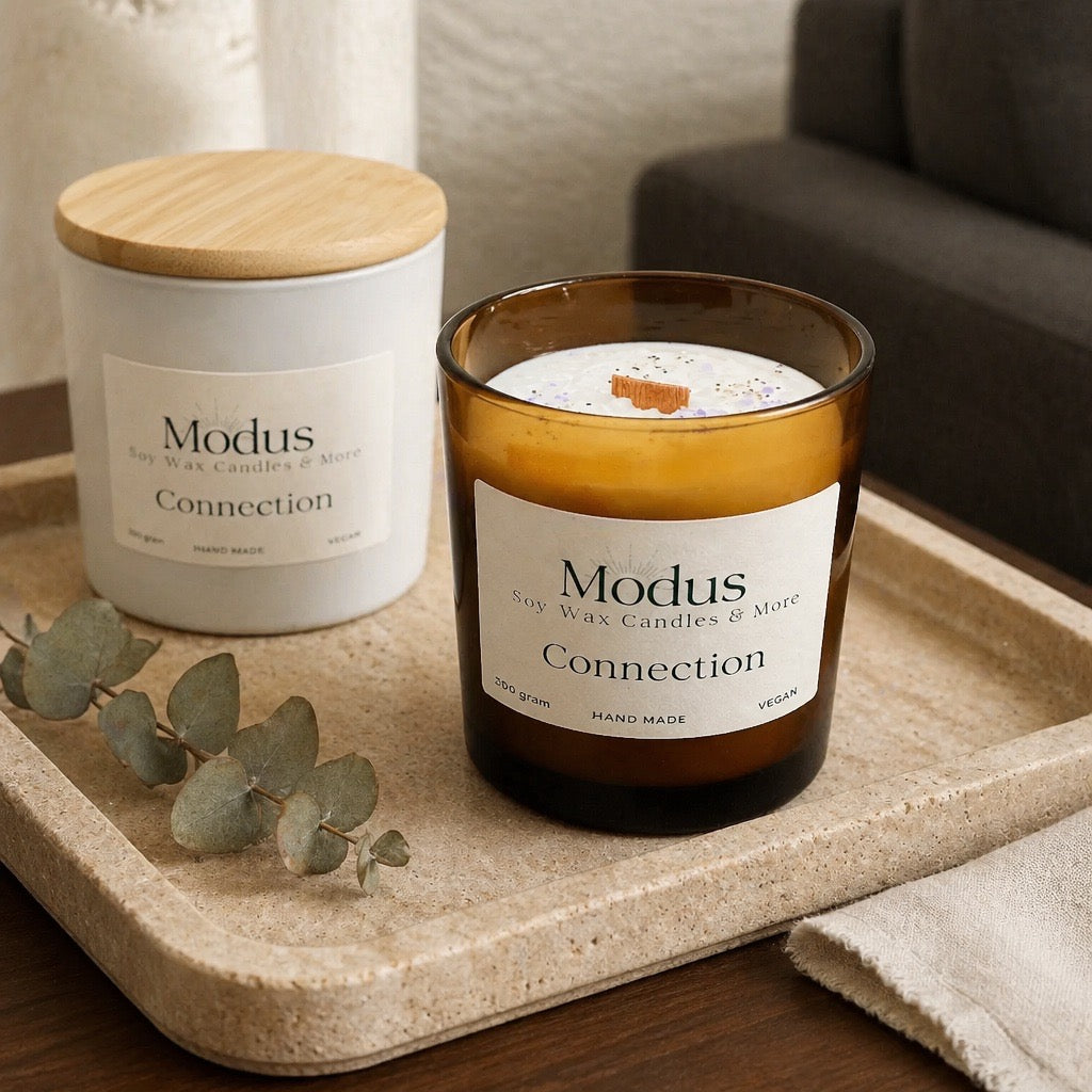 Connection Sojawas Kaars - Modus Candles & More