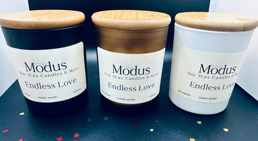 Endless Love Soy Wax Kaars - Modus Candles & More