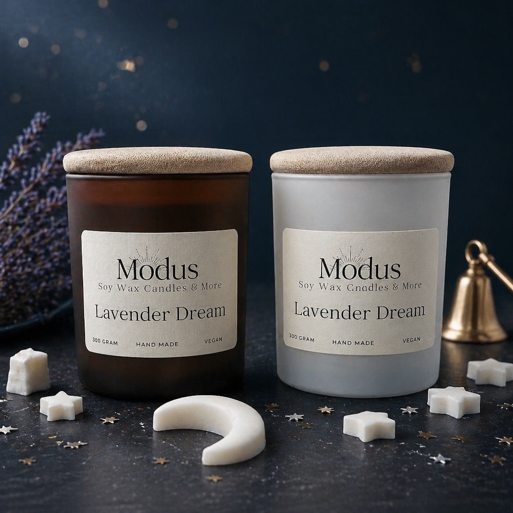 Lavender Dream Sojawas Kaars - Modus Candles & More