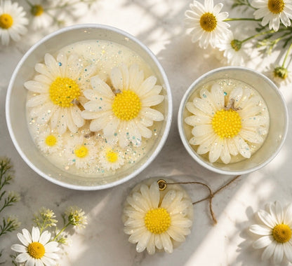 Daisy Sparkle sojawas geurkaars.