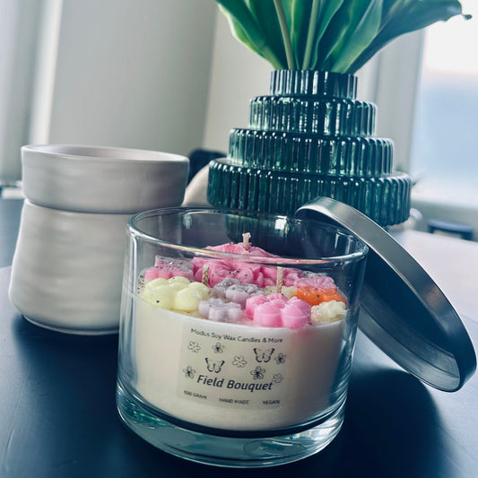 Field Bouquet Soy Wax kaars - Modus Candles & More