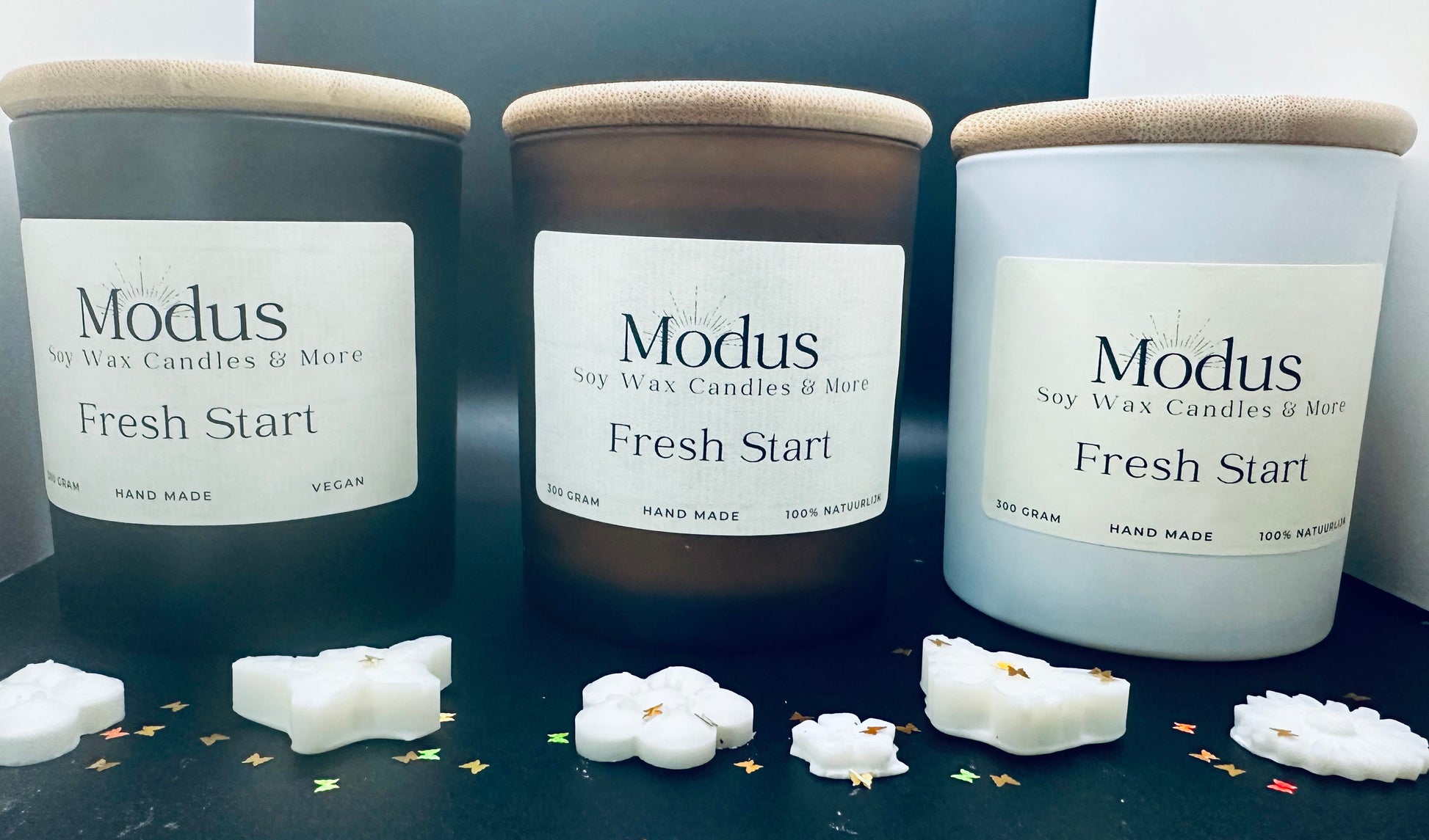 Fresh start Soy Wax Kaars - Modus Candles & More