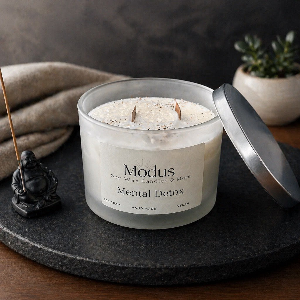 Mental Detox Sojawas Kaars - Modus Candles & More