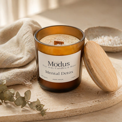 Mental Detox Sojawas Kaars - Modus Candles & More