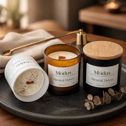 Mental Detox Sojawas Kaars - Modus Candles & More