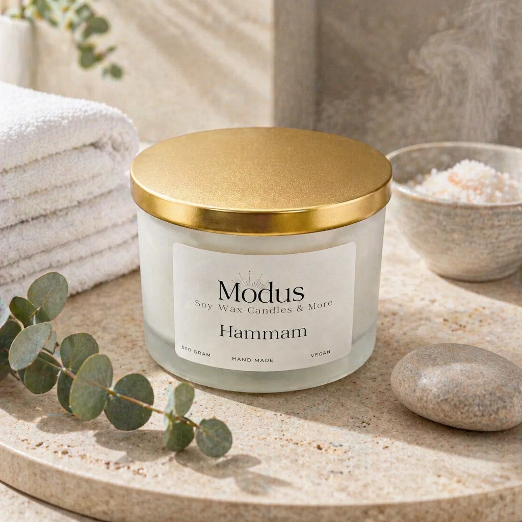 Hammam Sojawax Kaars - Modus Candles & More