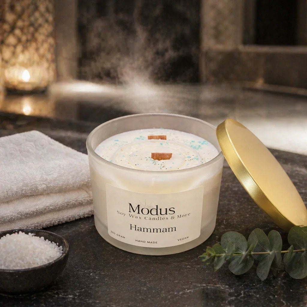 Hammam Sojawax Kaars - Modus Candles & More