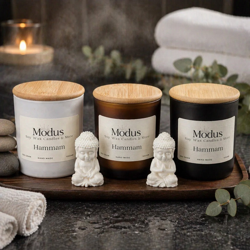 Hammam Sojawax Kaars - Modus Candles & More