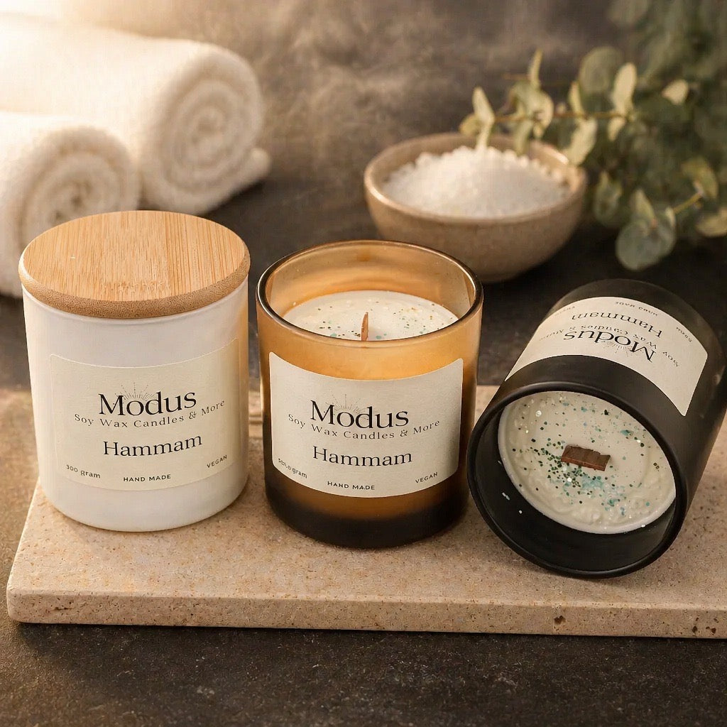 Hammam Sojawax Kaars - Modus Candles & More