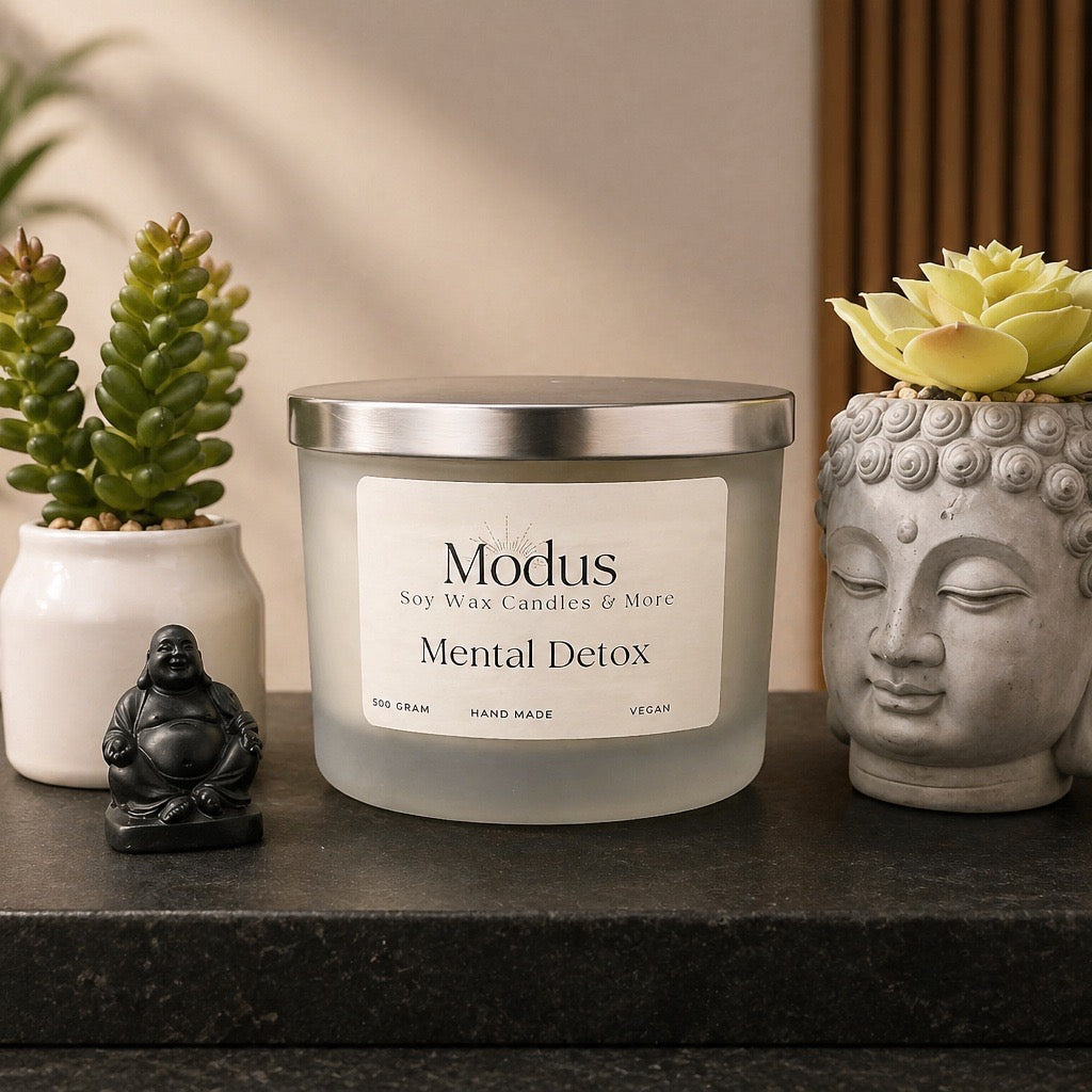 Mental Detox Sojawas Kaars - Modus Candles & More