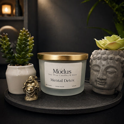 Mental Detox Sojawas Kaars - Modus Candles & More