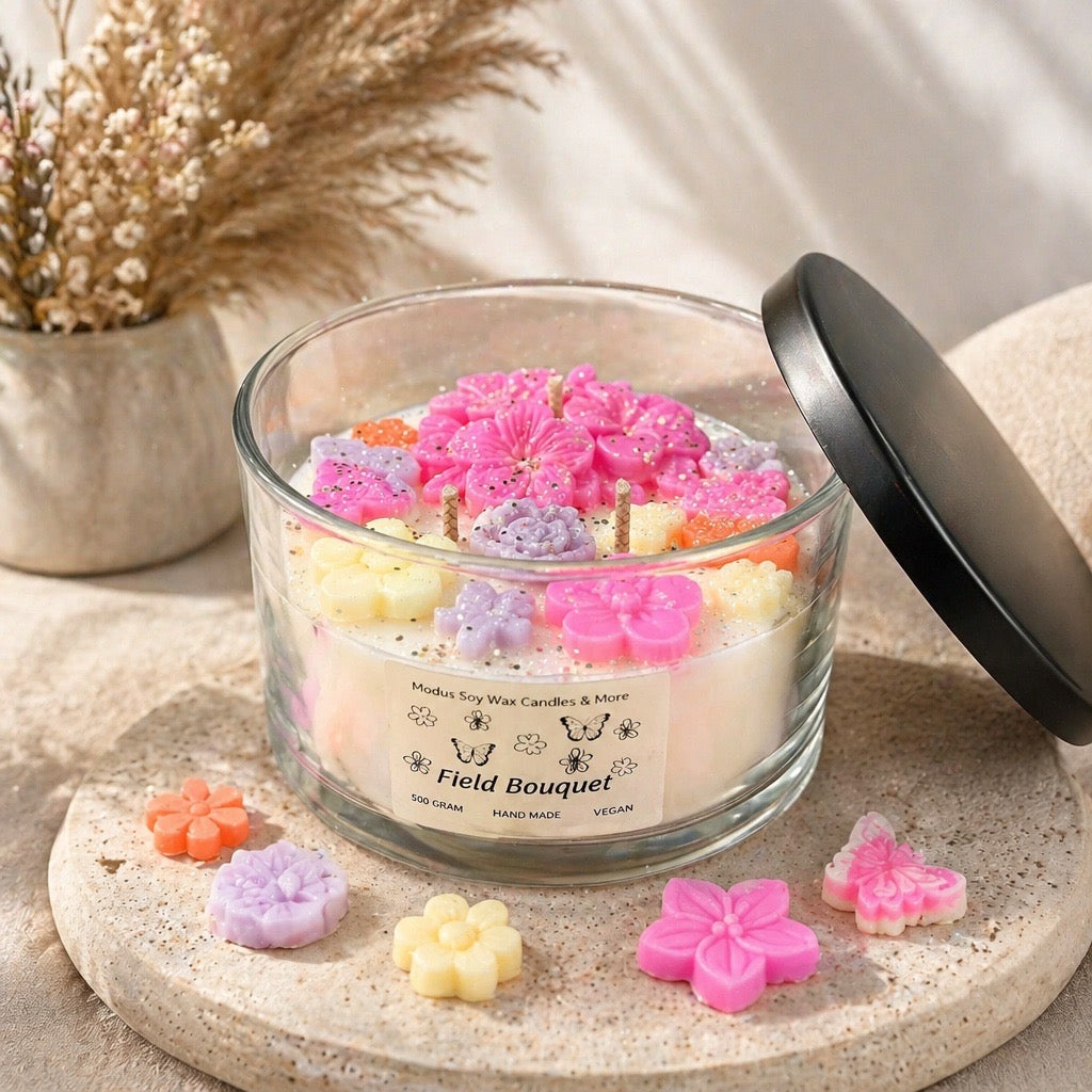 Field Bouquet Sojawas kaars - Modus Candles & More