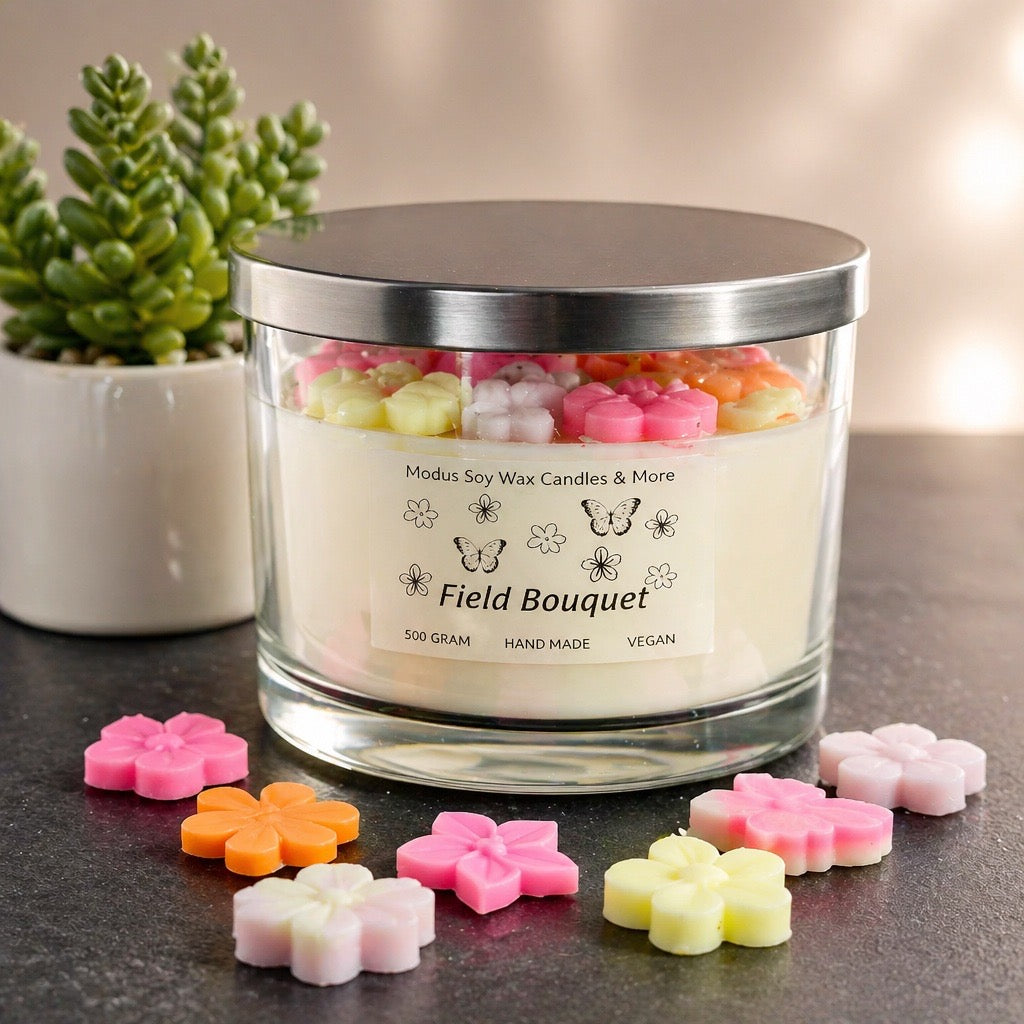 Field Bouquet Sojawas kaars - Modus Candles & More