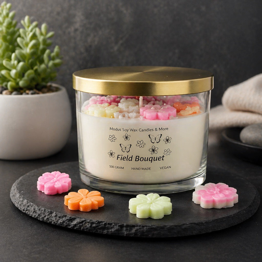 Field Bouquet Sojawas kaars - Modus Candles & More