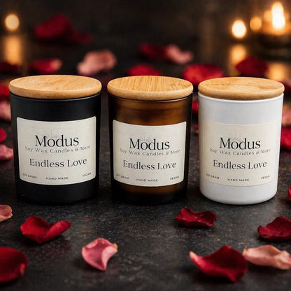 Endless Love Sojawas Kaars - Modus Candles & More
