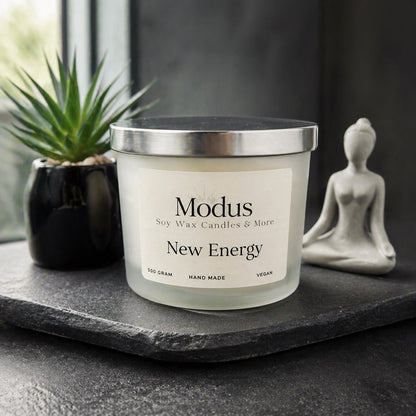New Energy Sojawas Kaars - Modus Candles & More