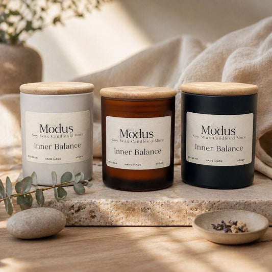 Inner Balance Sojawas Kaars - Modus Candles & More
