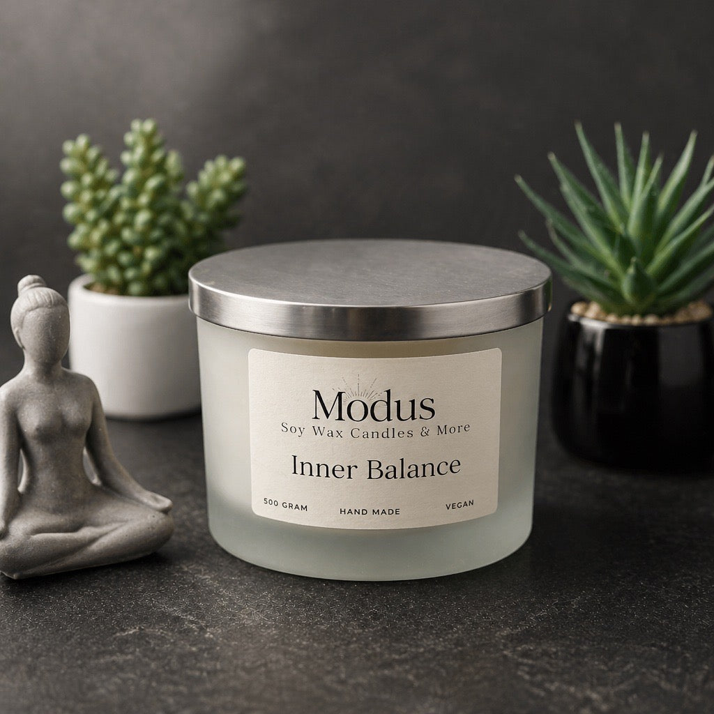 Inner Balance Sojawas Kaars - Modus Candles & More